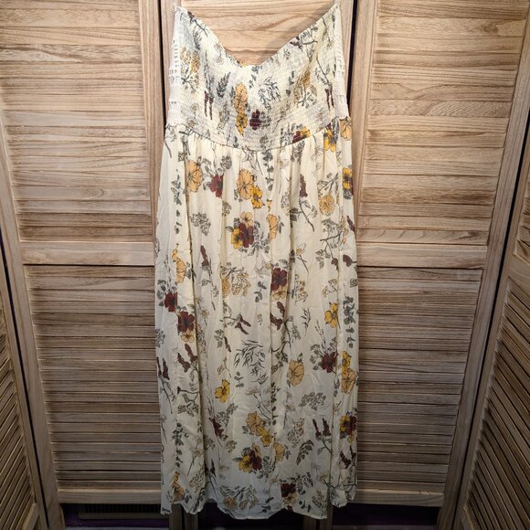 Maurice's Dress with Crochet Top Floral Maxi Size XL NWT - Picture 7 of 9